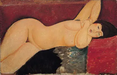 Reclining Nude - Amedeo Modigliani