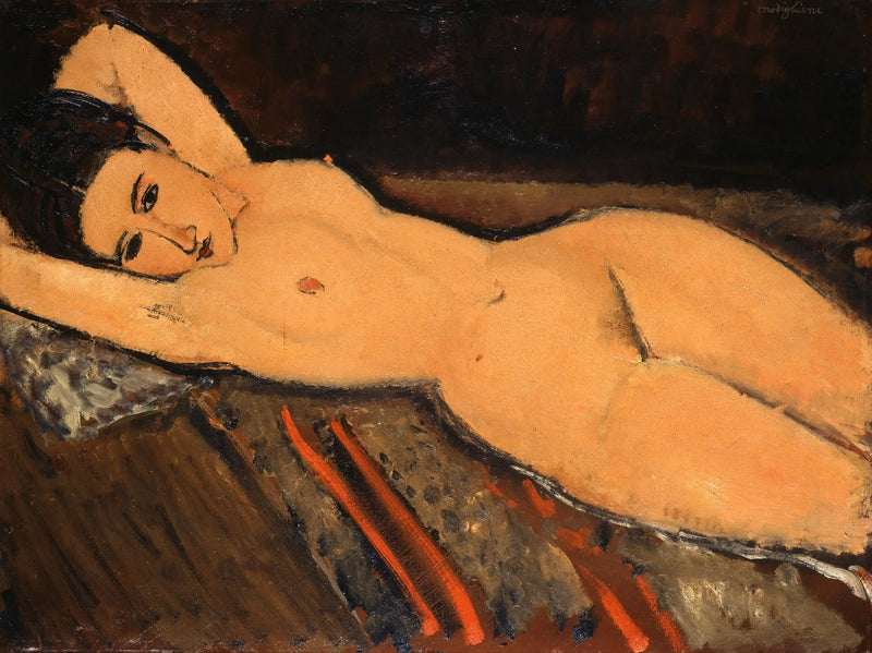 Reclining Nude - Amedeo Modigliani