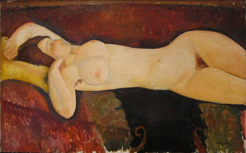 Reclining Nude - Amedeo Modigliani