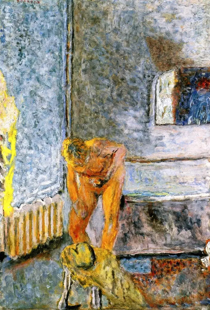 Nu dans un intérieur - Pierre Bonnard image 1 copie peinte à la main à l’huile