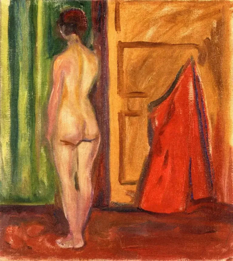 Nude from the Back - Edvard Munch