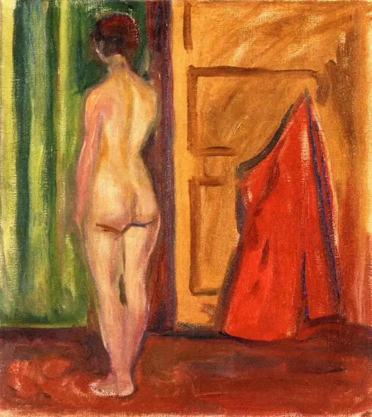 Nude from the Back - Edvard Munch