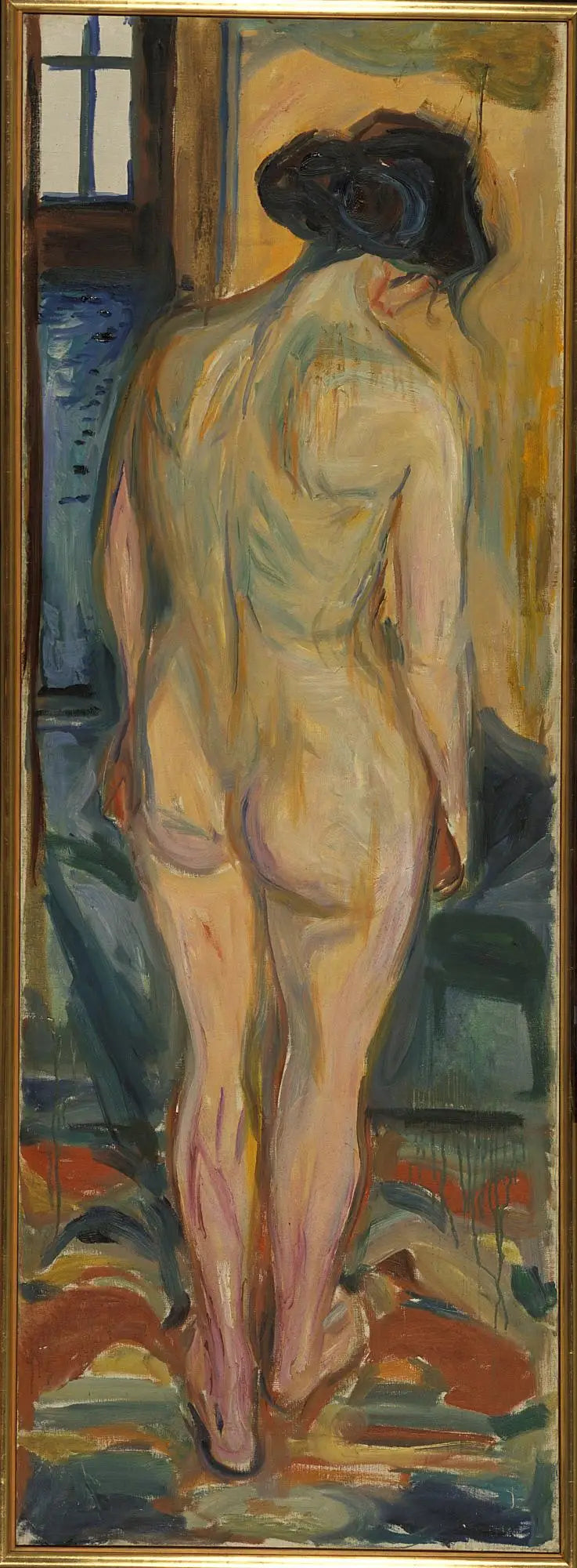 Standing Nude - Edvard Munch