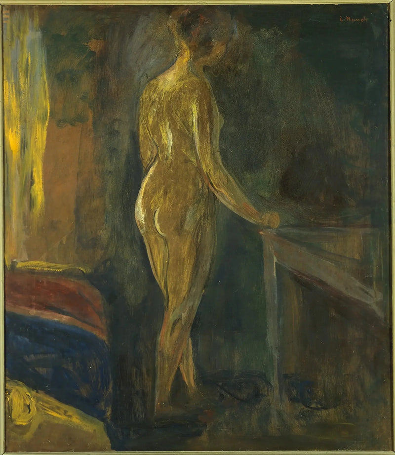 Standing Nude - Edvard Munch