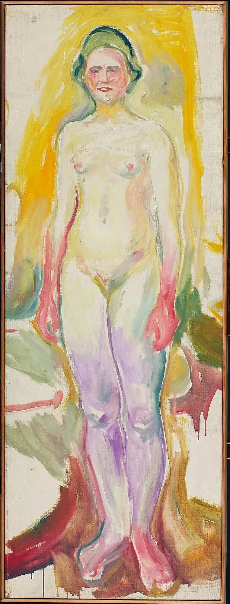 Standing Nude - Edvard Munch