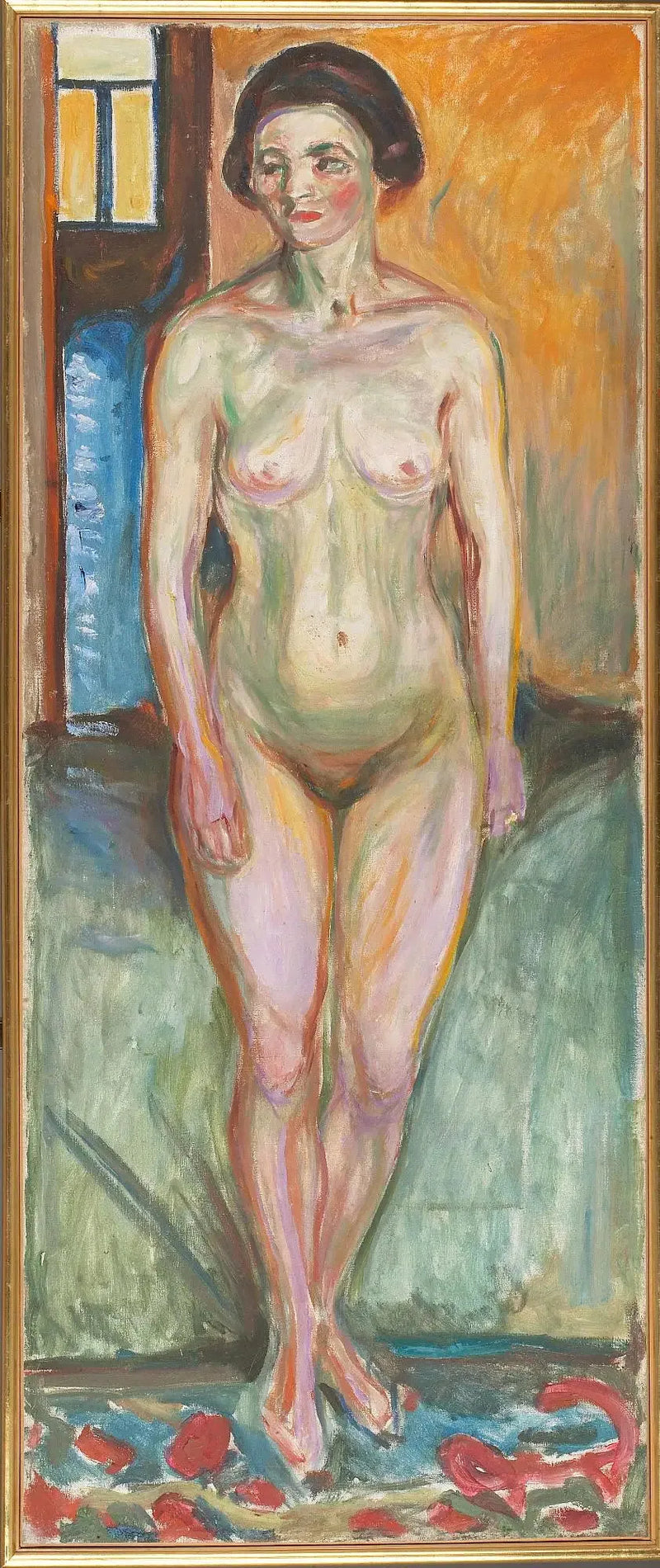 Standing Nude - Edvard Munch