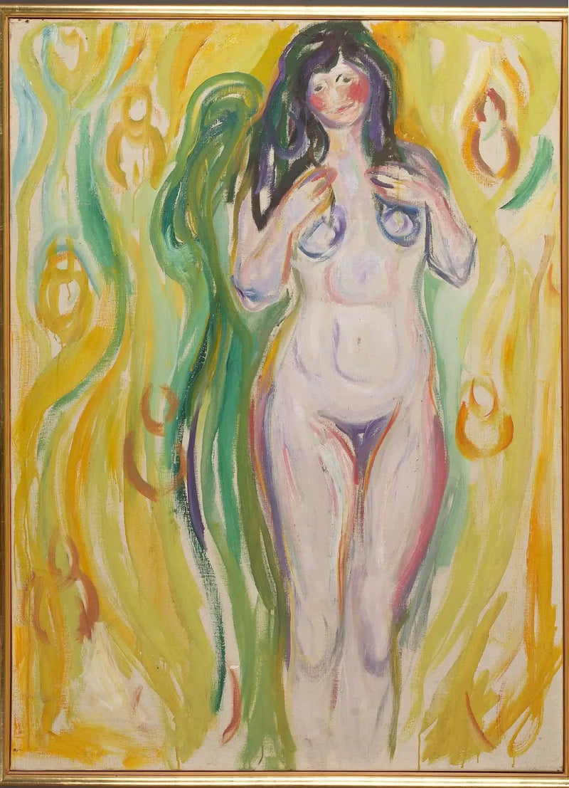 Standing Nude - Edvard Munch