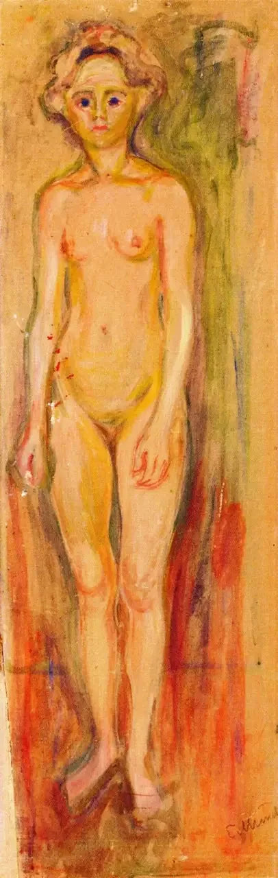 Nude - Edvard Munch