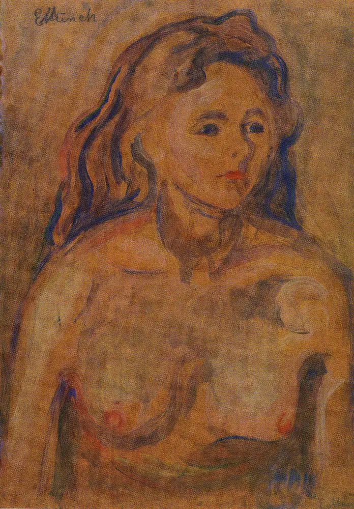 Nude - Edvard Munch