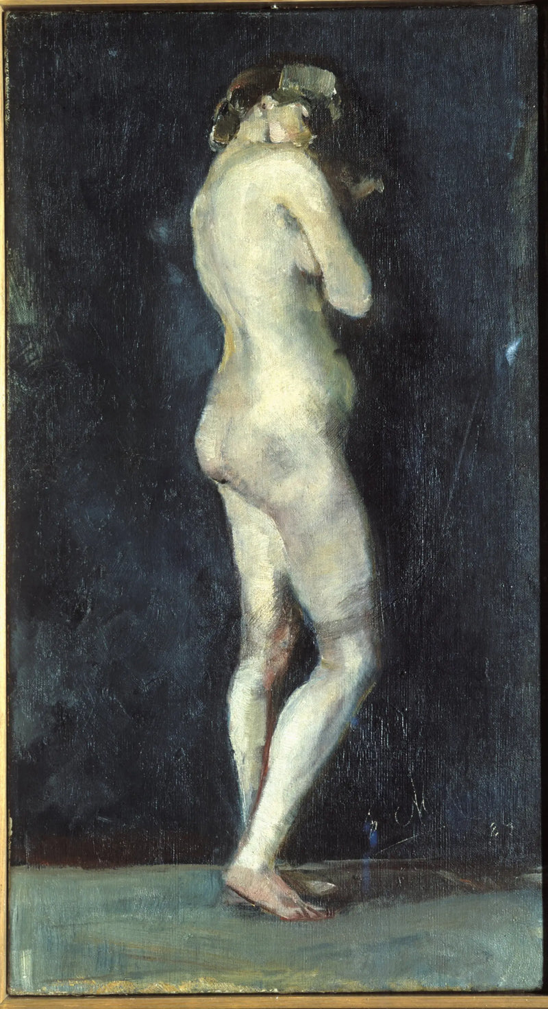 Standing Female Nude - Edvard Munch
