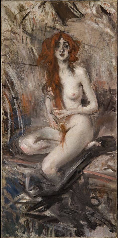 Nu - Giovanni Boldini - Alpha Reproduction