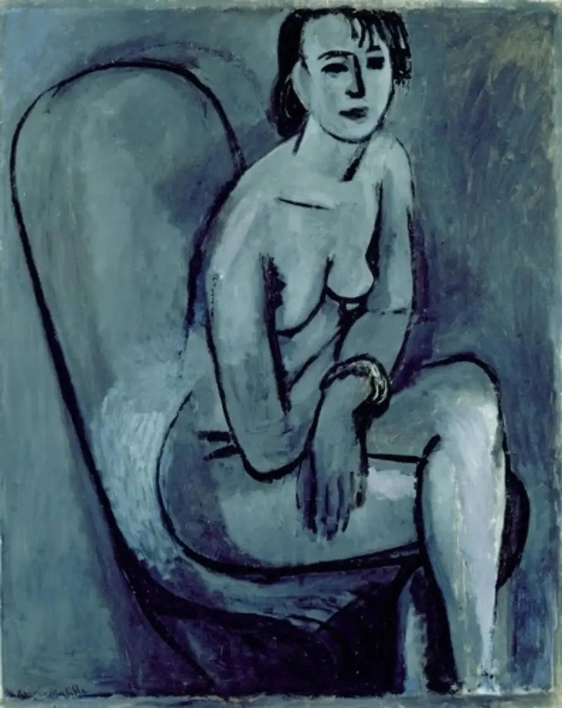 Gray Nude with Bracelet - Henri Matisse