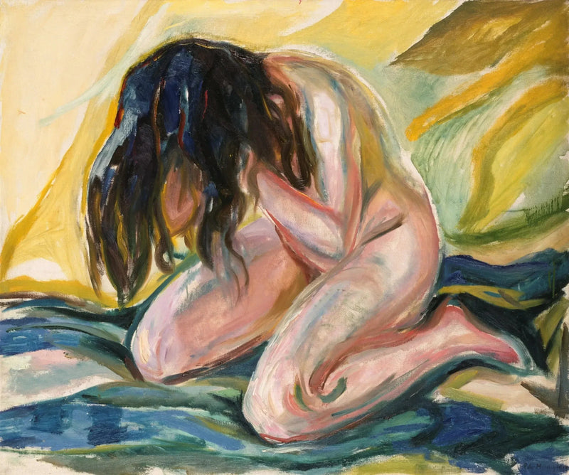 Weeping Nude - Edvard Munch