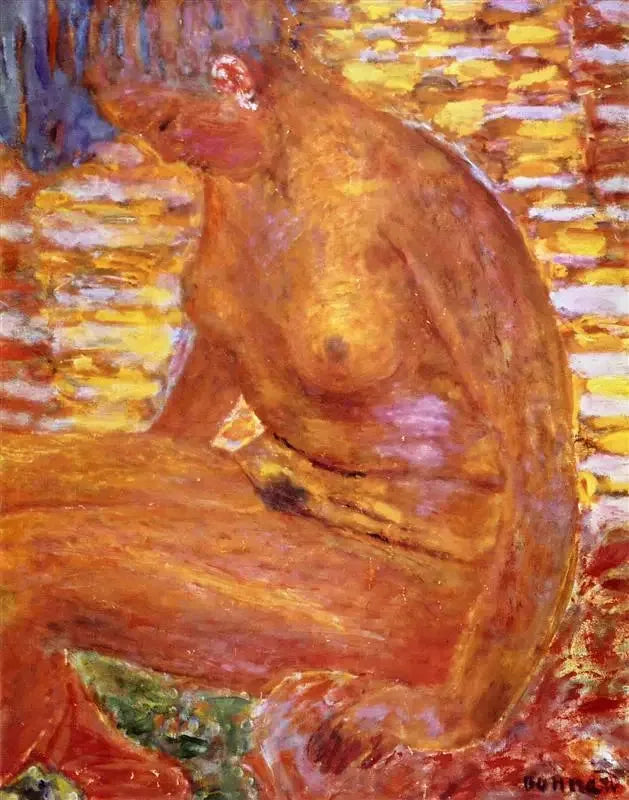 Nu sombre - Pierre Bonnard image 1 tableau peint à l’huile sur toile