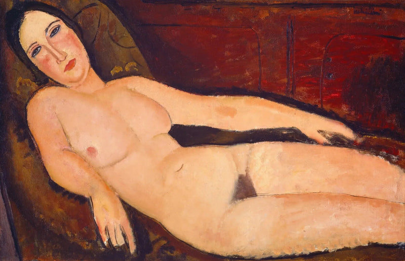 Nude on a Couch - Amedeo Modigliani