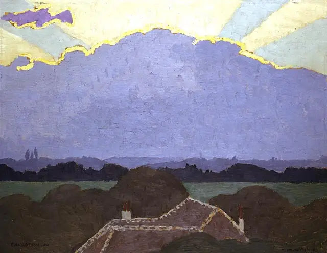 Cloud in Romanel - Félix Vallotton