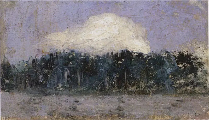 White Cloud over the Forest - Édouard Vuillard