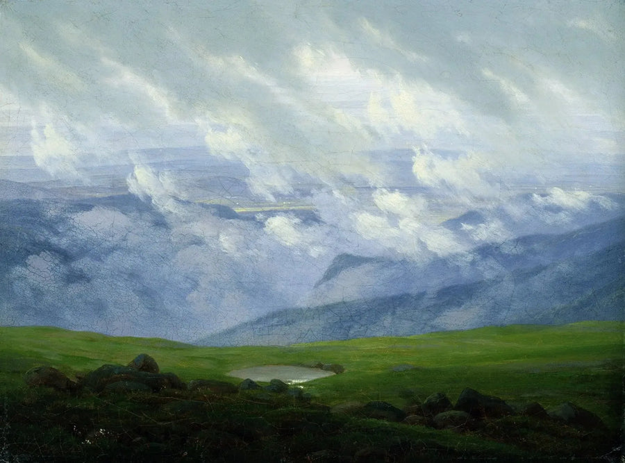 Moving Clouds - Caspar David Friedrich
