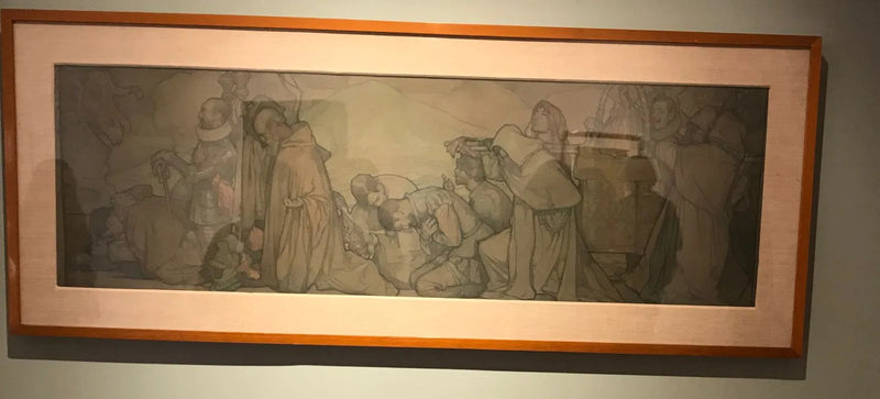 Nuestros Dioses (Spanish) right panel - Saturnino Herrán Guinchard