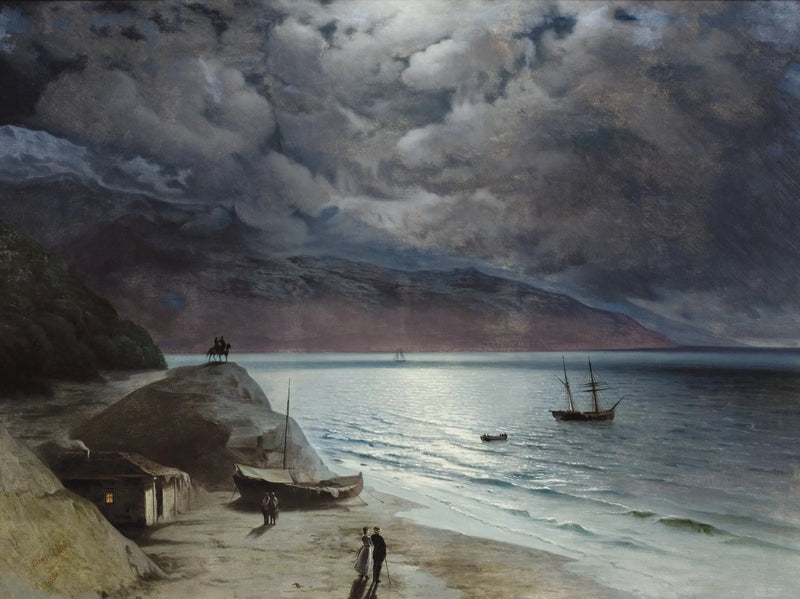 Night at Gurzof - Ivan Aïvazovski