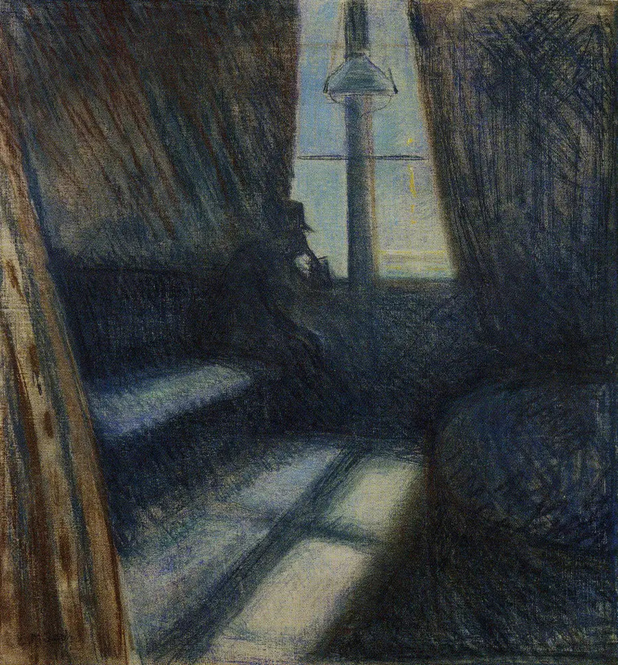 Night in Saint-Cloud - Edvard Munch