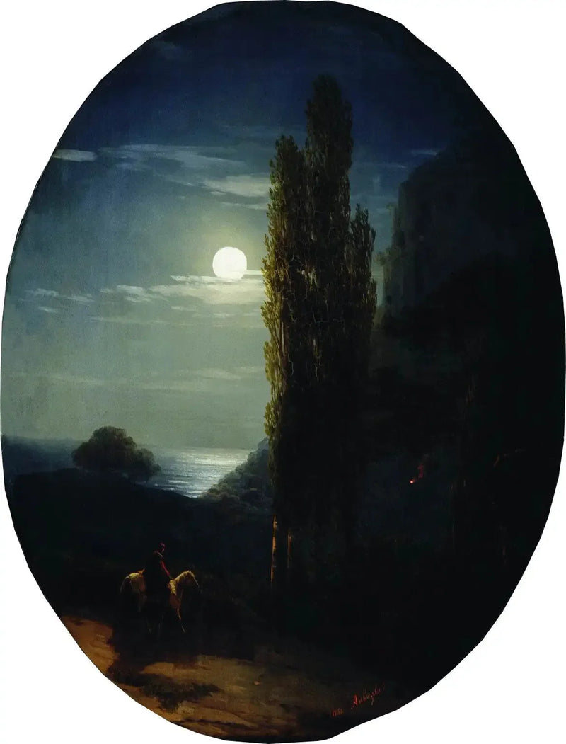 Moonlit Night (1958) - Ivan Aïvazovski