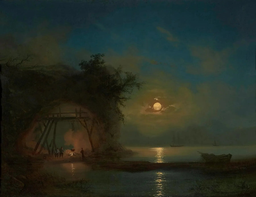 Moonlit Night - Ivan Aïvazovski