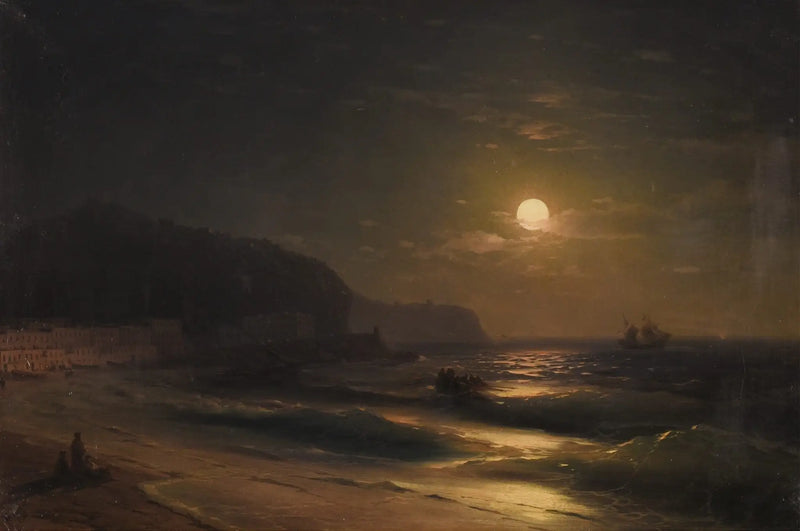 Moonlit Night - Ivan Aïvazovski