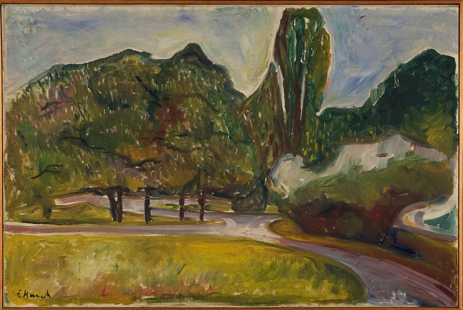 Summer Night at Studenterlunden - Edvard Munch