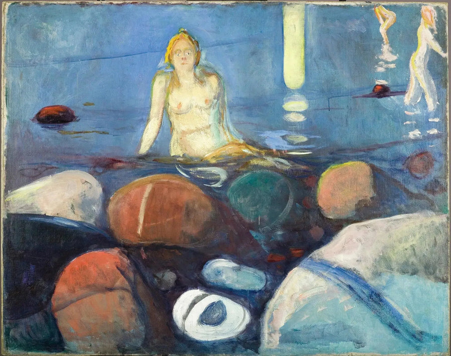 Summer Night. Siren - Edvard Munch