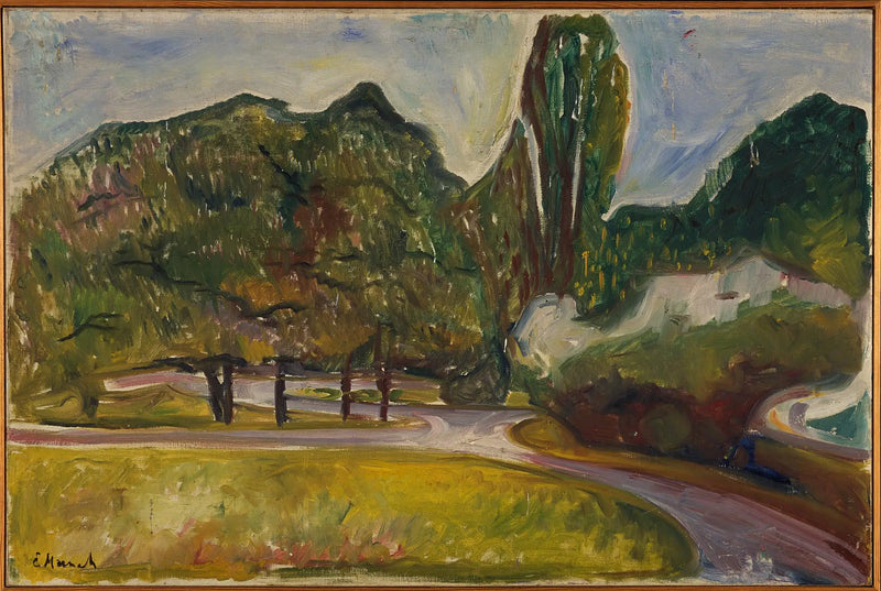 Summer Night at Studenterlunden - Edvard Munch