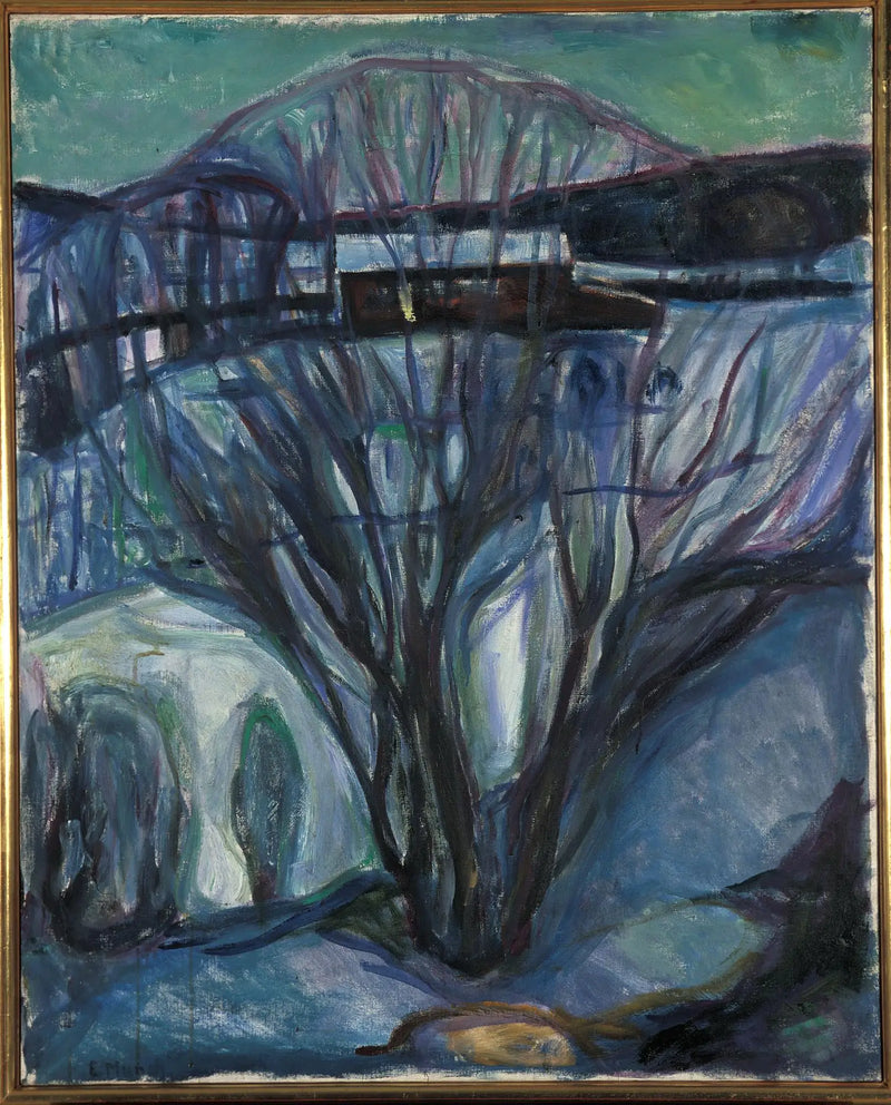 Winter Night - Edvard Munch