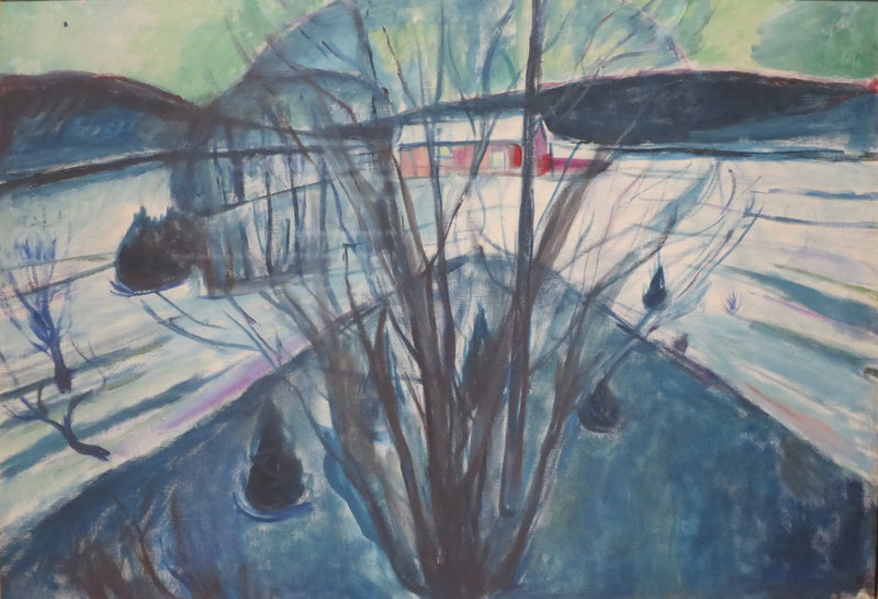 Winter Night - Edvard Munch