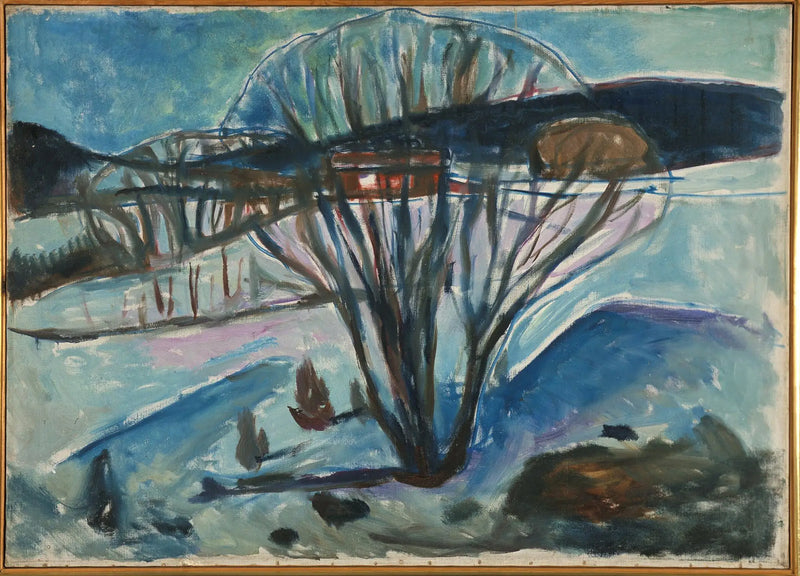 Winter Night - Edvard Munch