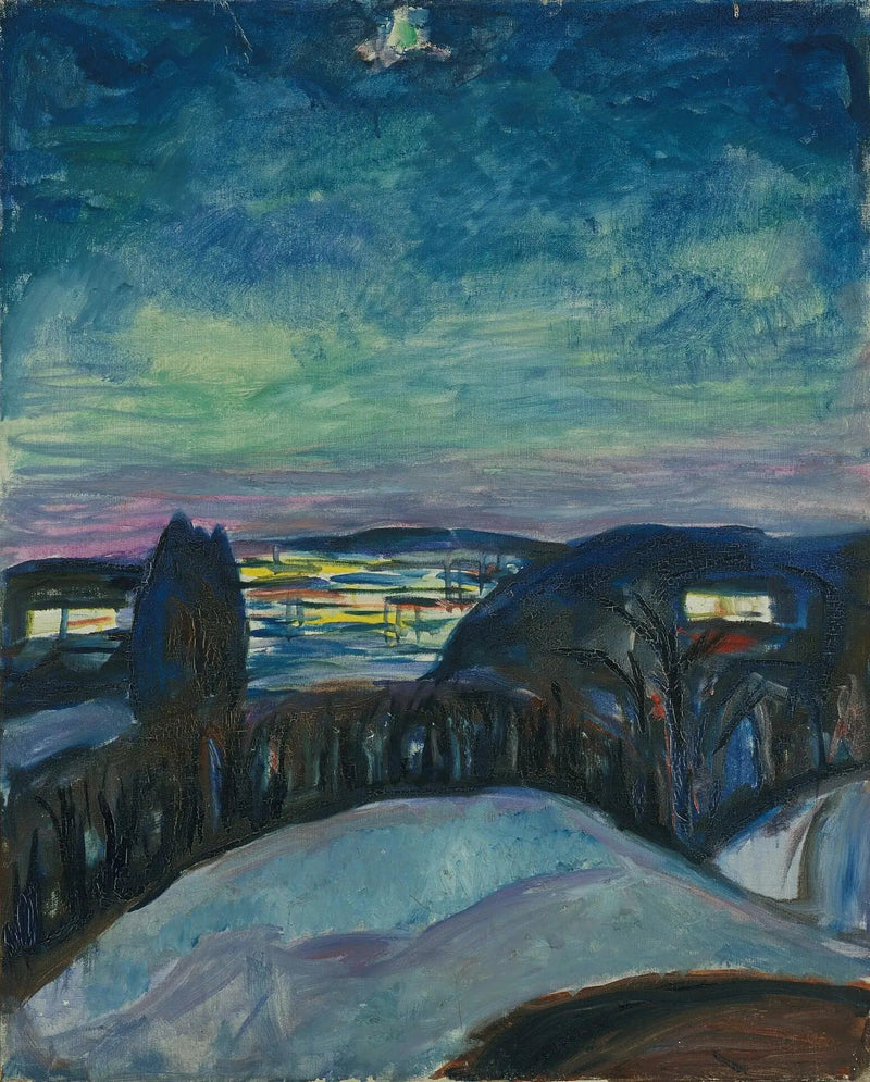 Starry Night - Edvard Munch