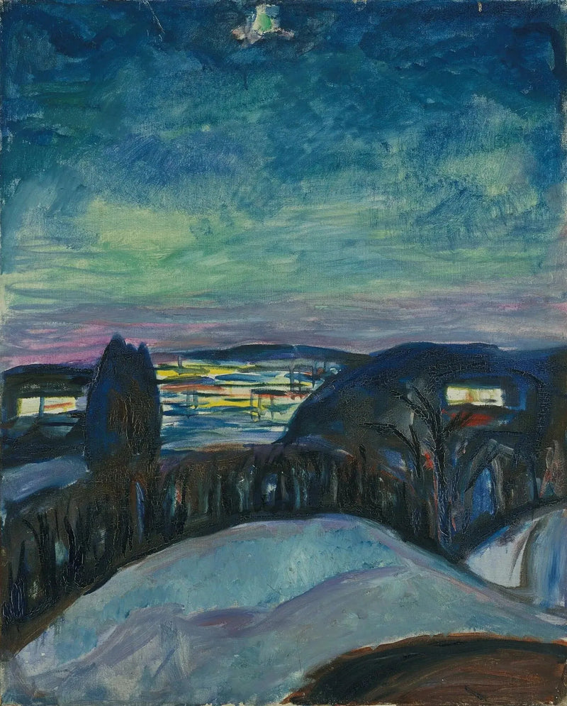 Starry Night - Edvard Munch