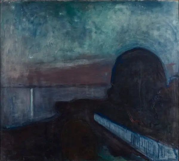 Starry Night - Edvard Munch