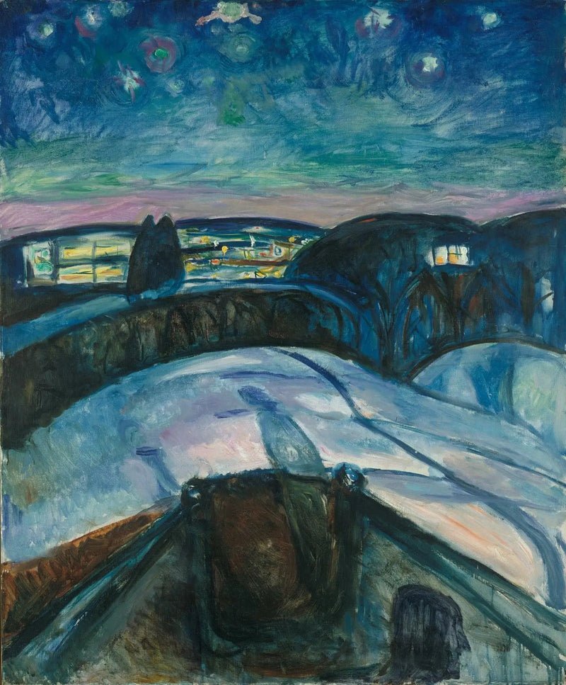 Starry Night - Edvard Munch