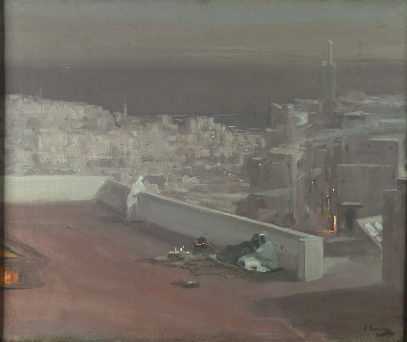 Night, Tangier - John Lavery
