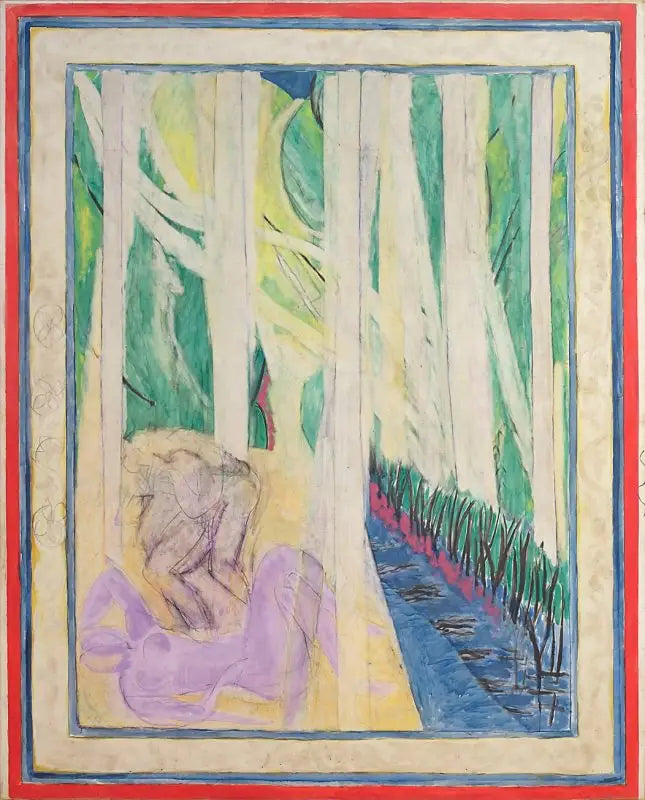 Reproduction du tableau « Nymphe dans la forêt - Henri Matisse » par Alpha Reproduction en peinture à l’huile