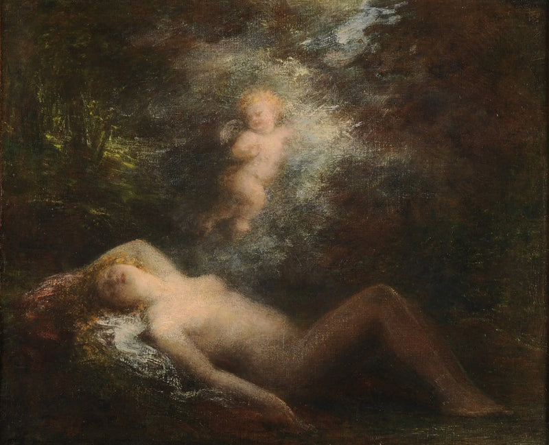 Sleeping Nymph - Henri Fantin-Latour
