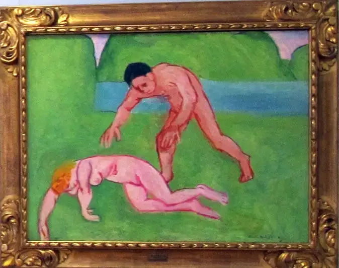 Nymph and Satyr - Henri Matisse