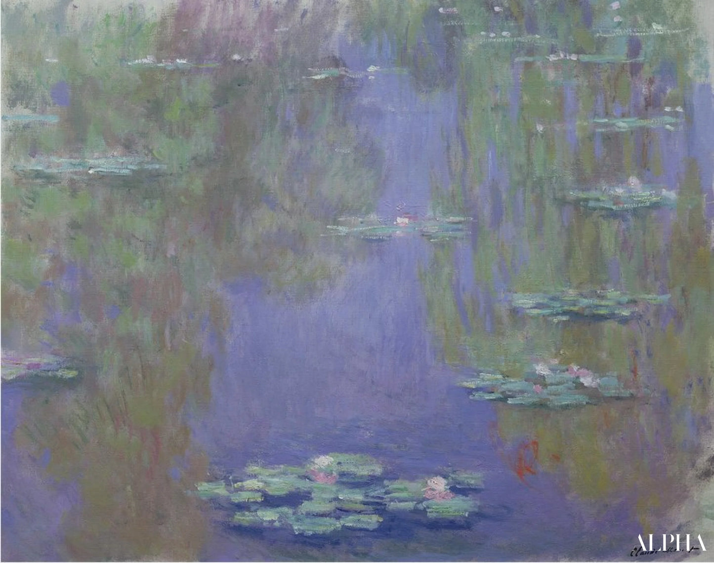 Water Lilies 1903 - Claude Monet - High-end reproductions of paintings and artworks