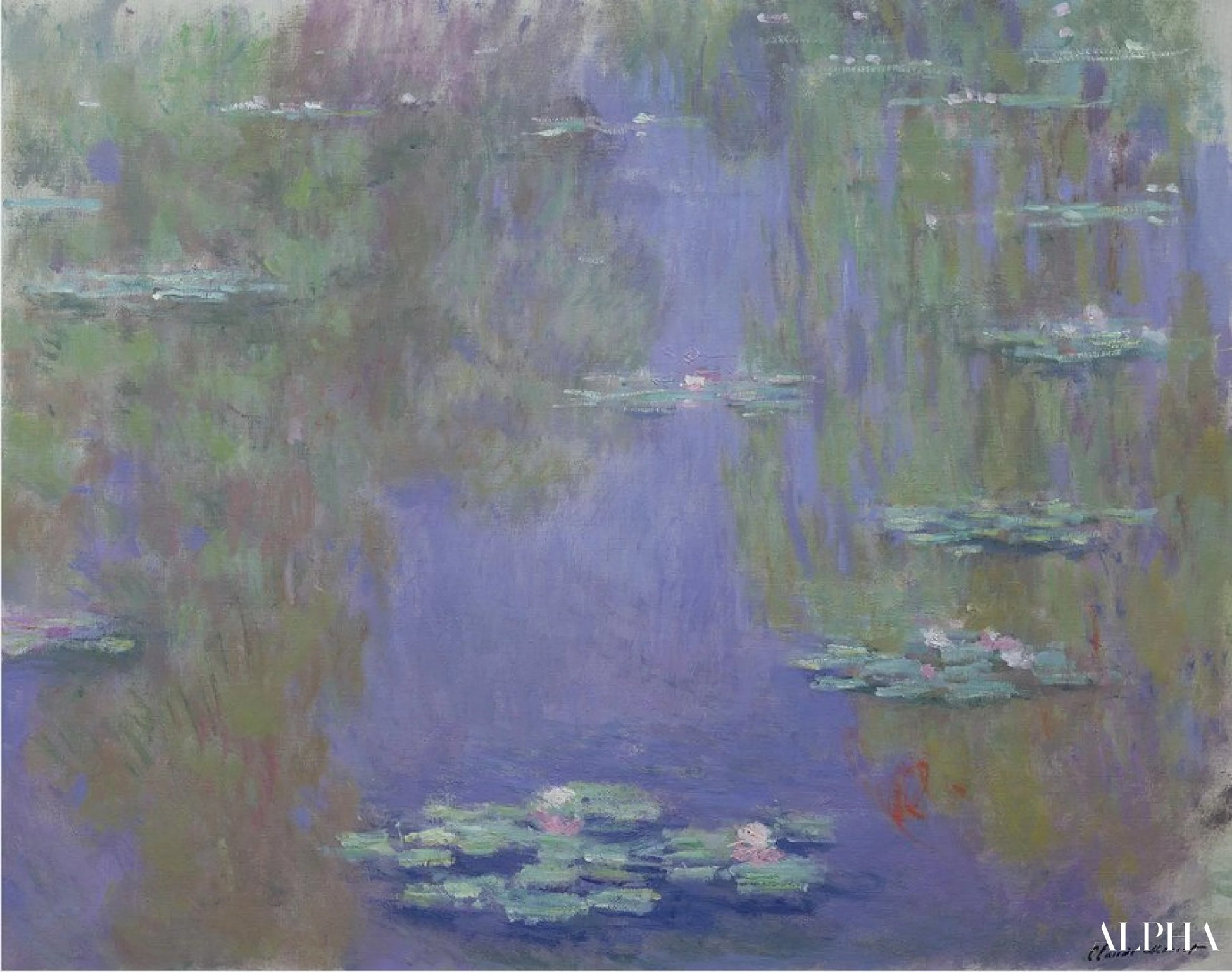 Water Lilies 1903 - Claude Monet - High-end reproductions of paintings and artworks