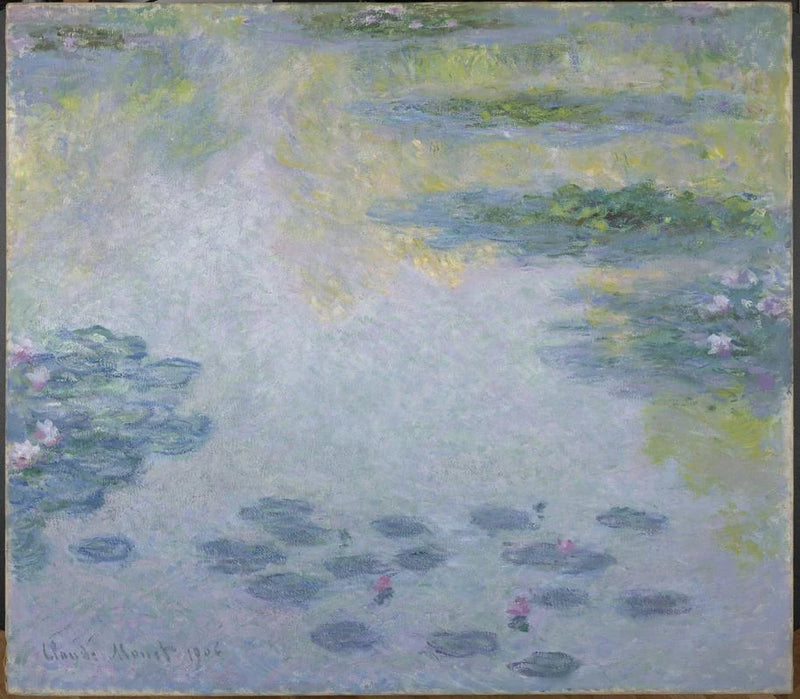 Water lilies W1688 - Claude Monet