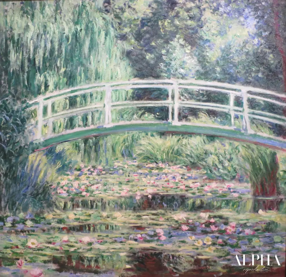 Nympheas blancs - Claude Monet - Reproductions de tableaux et peintures haut de gamme