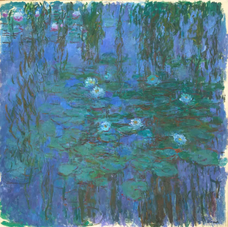 Blue Water Lilies - Claude Monet