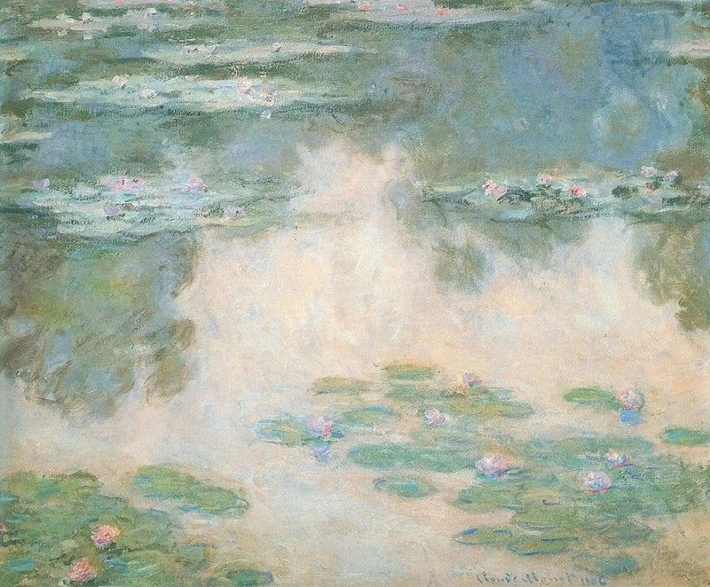 Water lilies, Mohamed Mahmoud Khalil museum W1695 - Claude Monet