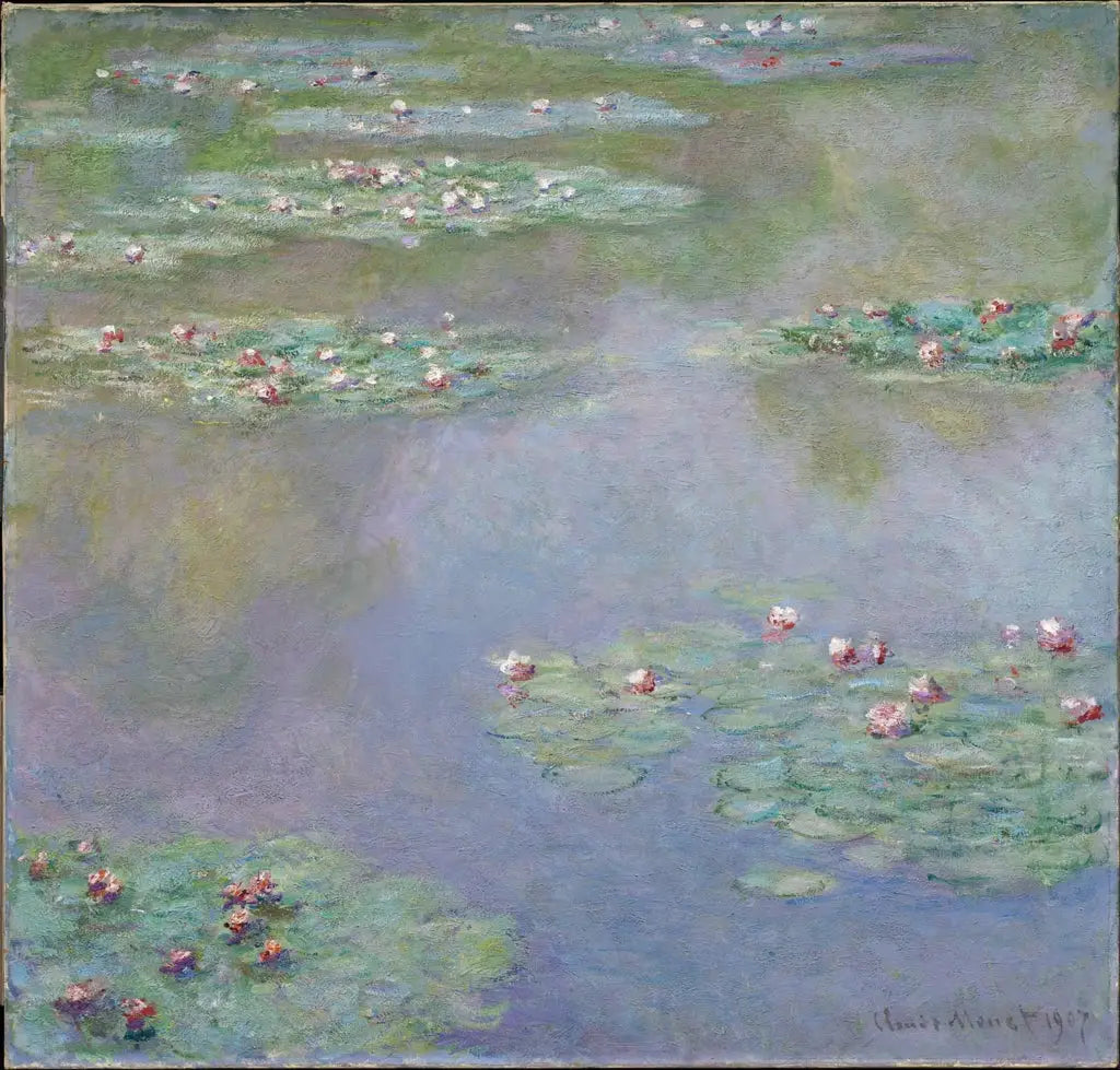 Nymphéas - Claude Monet image 1 copie de tableau peinte à la main