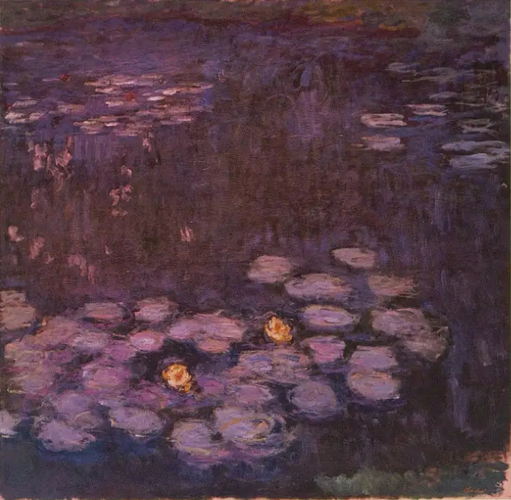Reproduction du tableau « Nymphéas - Claude Monet » par Alpha Reproduction en peinture à l’huile